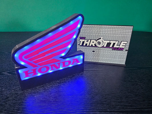 Honda Motorcycle Logo Lightbox