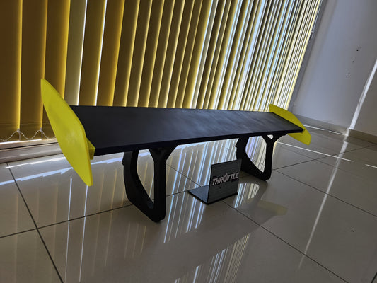 Life-Sized Car Spoiler Shelf