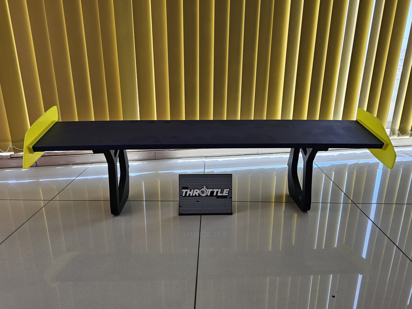 Life-Sized Car Spoiler Shelf