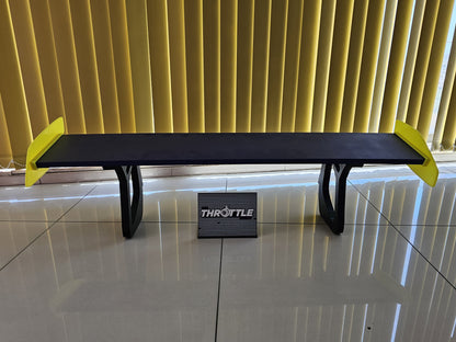 Life-Sized Car Spoiler Shelf